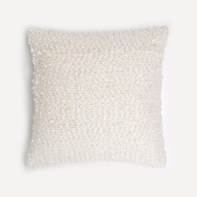 Liberta-Maison Simpul Διακοσμητικό Μαξιλάρι 45x45cm Ύφασμα Λευκό Polyester 032794
