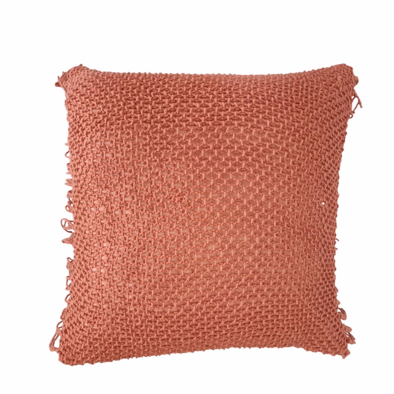 Liberta-Maison ARNAV Διακοσμητικό Μαξιλάρι 45x45cm Ύφασμα Κεραμιδι Polyester 032799
