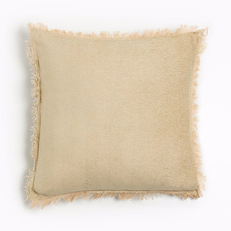 Liberta - Maison RASUL Διακοσμητικό Μαξιλάρι Ύφασμα Μπεζ Polyester 45x45cm 032809