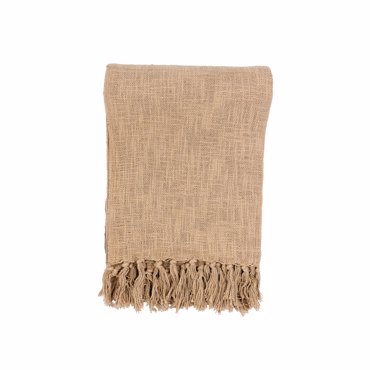 Liberta - Maison NIHAL Ριχτάρι Ύφασμα Καφέ 130x170cm 032821