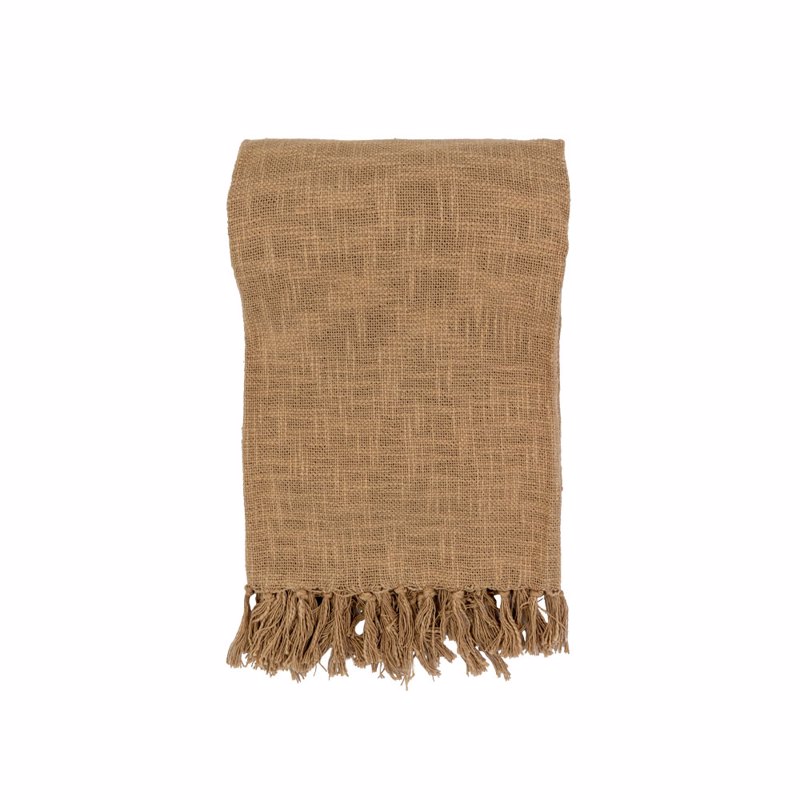 Liberta - Maison NIHAL Ριχτάρι Ύφασμα Καφέ 180x240cm 032823