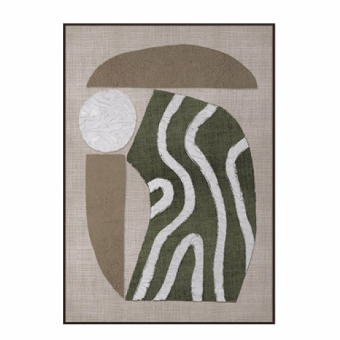 Liberta - Maison SLATE A Pinakas me Korniza Kambas Ladi/Mpez/Lefko PS 75x4x100cm 033029