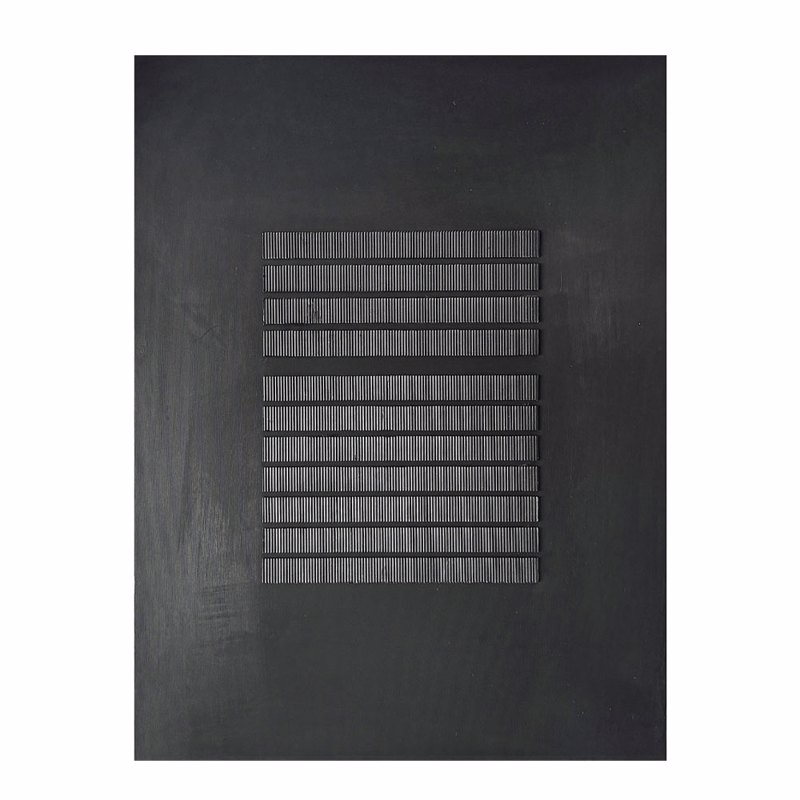 Liberta - Maison BLACKSTORM Πίνακας Καμβάς Μαύρος 75x3x100cm 033054