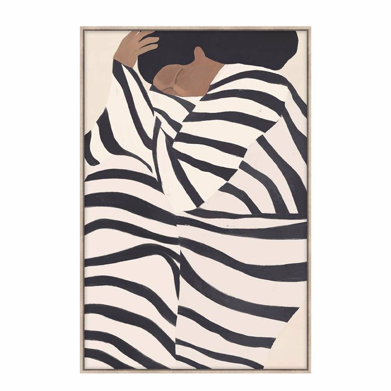 Liberta - Maison QUIET GRACE Πίνακας με Κορνίζα 80x4x12