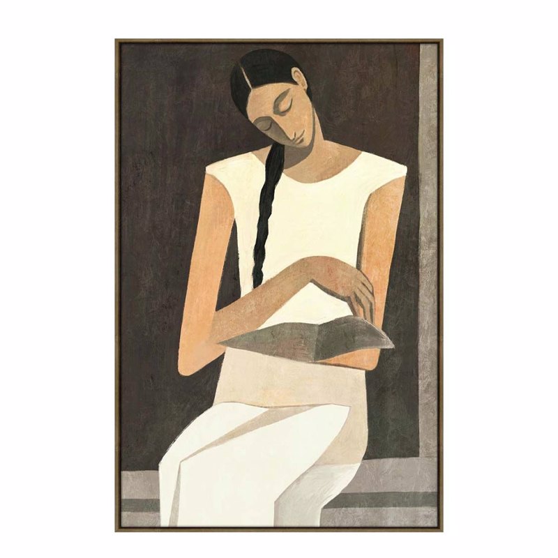 agiovlasitishome Διακοσμητικά τοίχου - ΣΗΜΑΝΤΙΚΟ: Σε περίπτωση διαφοράς τιμής από το κατάστημα ισχύει παντα και μόνο η τιμή του καταστήματος Liberta - Maison SERENITY A Πίνακας με Κορνίζα 80x4x120