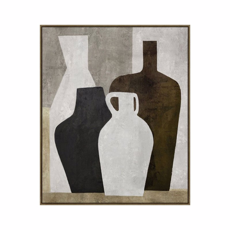 Liberta - Maison CROCKS Πίνακας Καμβάς Πολύχρωμος με Ξύ