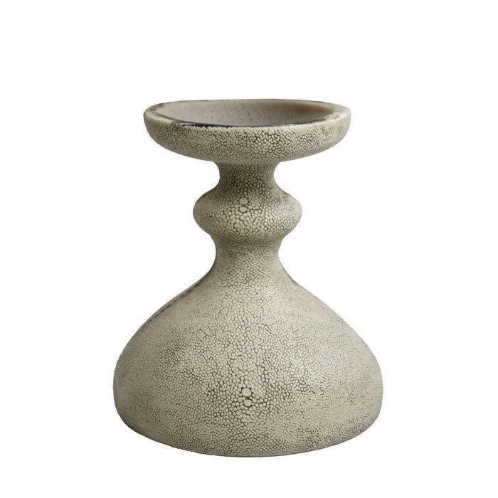 Liberta - Maison OMBRE.I Diakosmitiko Kiropigo Polyresin Stone Grey 13.5x10.5x15.5cm 033263