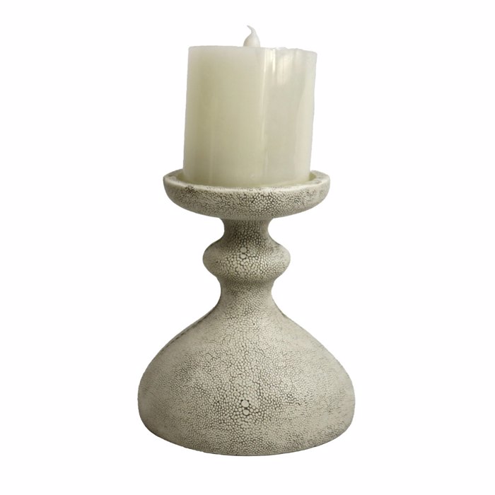 Liberta - Maison OMBRE.I Diakosmitiko Kiropigo Polyresin Stone Grey 13.5x10.5x15.5cm 033263