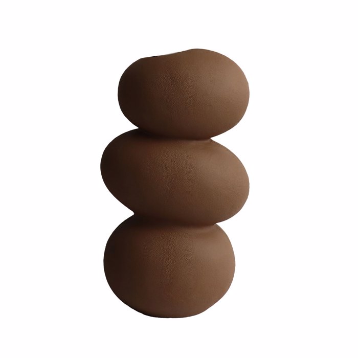 Liberta - Maison ARCODIE.I Diakosmitiko Bazo Polyresin Kafe Skouro 18x14.5x32.5cm 033267