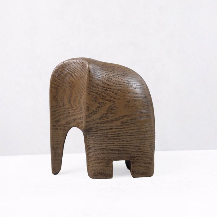 Liberta - Maison ZAMBIA.1 Diakosmitikos Elefantas Polyresin Kafe 16.5x9x18cm 033282