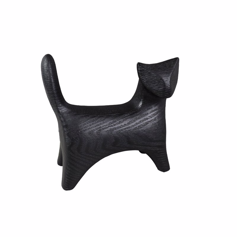 Liberta - Maison AGGUATO Διακοσμητική Γάτα Polyresin Μαύρη 17.5x8.5x17cm 033287