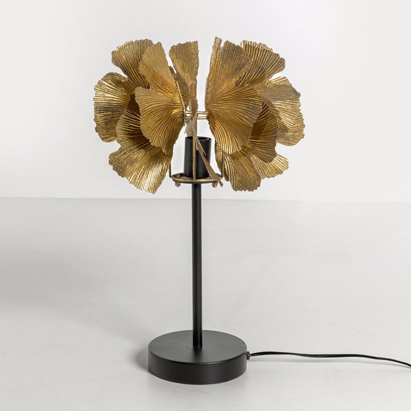 Liberta-Maison Blossom Φωτιστικό Επιτραπέζιο 41x41x65cm Μέταλλο Brown Χρυσό Μαύρο 033308