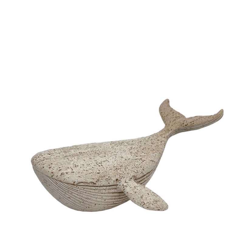 Liberta - Maison BALENA Διακοσμητικό Ψάρι Polyresin Μπεζ-Καφέ 20x14x8.5cm 034153