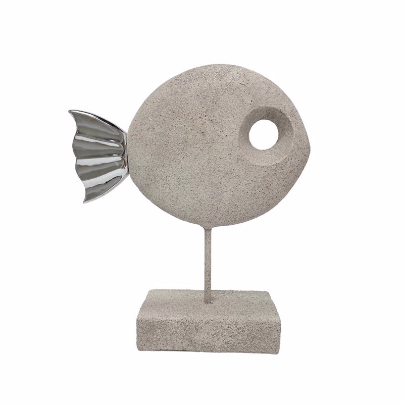 Liberta - Maison CERNIA Διακοσμητικό Ψάρι Polyresin Μπε