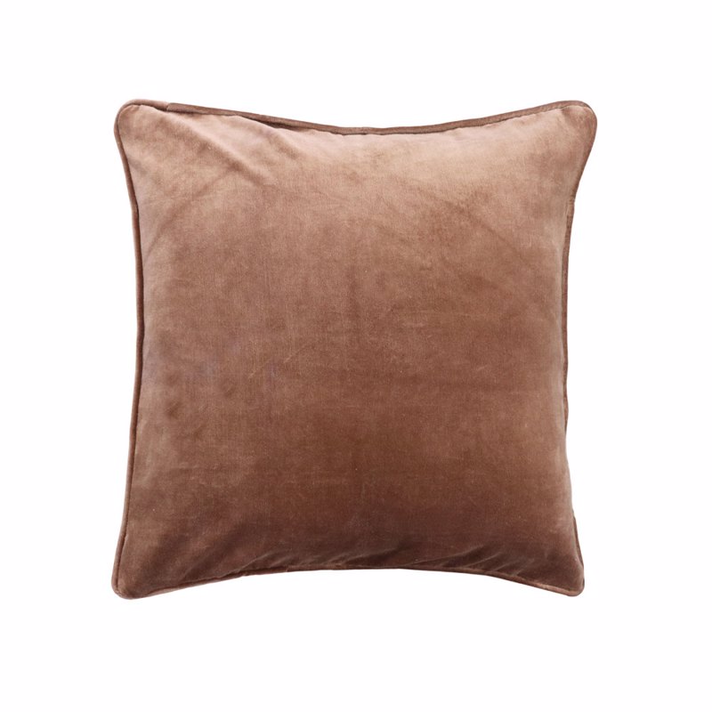 Liberta-Maison CANDY Διακοσμητικό Μαξιλάρι 50x50cm Ύφασμα Terracotta 034187