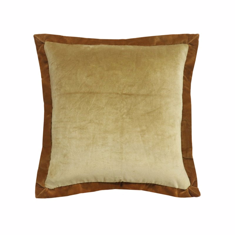 Liberta-Maison ALGO Διακοσμητικό Μαξιλάρι 50x50cm Ύφασμα Μελι Καφέ 034191
