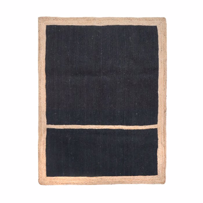 Liberta-Maison Frame Rug A Xali 140x210cm Gouta Mavro Bez 034219