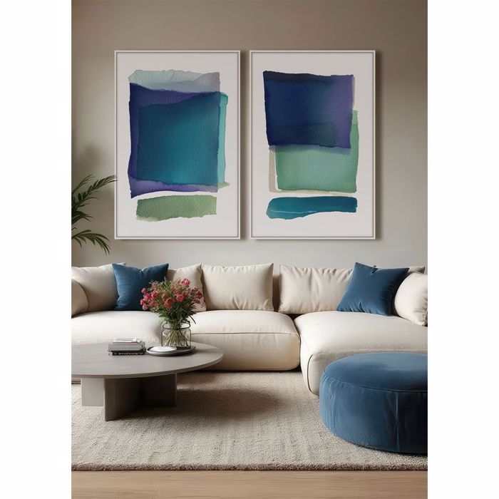 Liberta - Maison MOTIF MAR A Pinakas Kambas Poluxromos me Xulini Korniza Lefki 80x4x120cm 034229