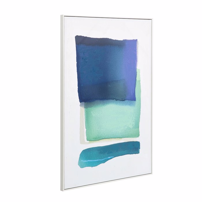 Liberta - Maison MOTIF MAR B Pinakas Kambas Poluxromos me Xulini Korniza Lefki 80x4x120cm 034230