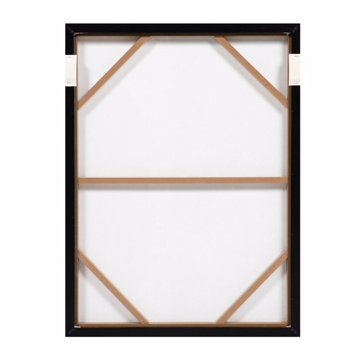 Liberta - Maison VARME A Pinakas Kambas Poluxromos me Xulini Korniza Mavri 60x4x80cm 034233