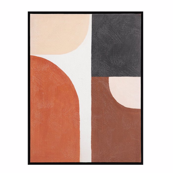 Liberta - Maison VARME B Pinakas Kambas Poluxromos me Xulini Korniza Mavri 60x4x80cm 034234