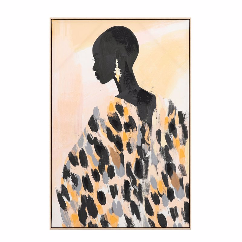 Liberta - Maison VOIX NOIRE Πίνακας Καμβάς Πολύχρωμος μ