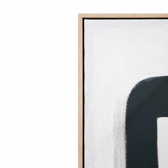 Liberta - Maison DEL SIL Pinakas me Korniza Kambas Mavros/Ggri-Mpez/Fusikos 80x4x120cm 034246