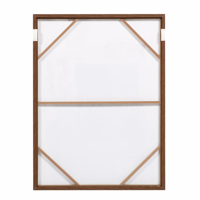 Liberta - Maison WOMB BEAUTY Pinakas me Korniza Kambas Ble Skouro/Ggri-Mpez/Fusiko 90x4x120cm 034247