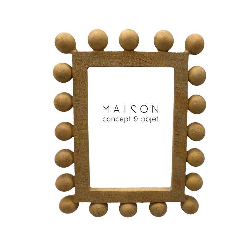 Liberta-Maison PING PONG Κορνίζα 17x3x22cm Polyresin Φυσικό Γυαλί 034257