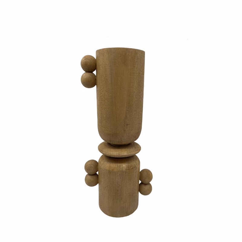 Liberta-Maison PING PONG Κηροπήγιο 16x10x35cm Polyresin Φυσικό 034259