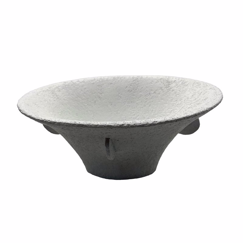 Liberta - Maison IN Βάζο Polyresin Λευκό 28x19x13cm 034279