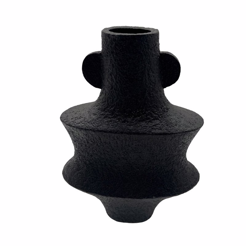 Liberta - Maison OUT Βάζο Polyresin Μαύρο 21x10x30cm 03