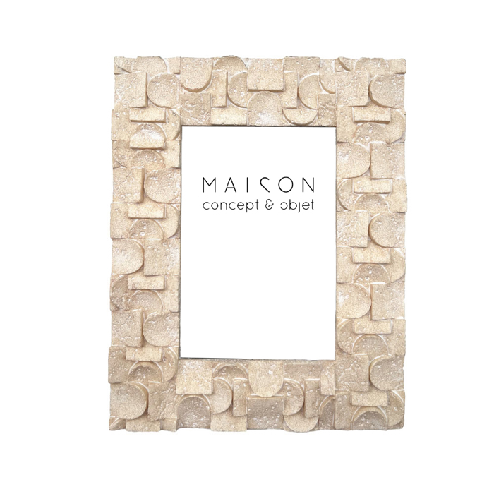 Liberta - Maison TRAVERT 1 Korniza Polyresin Stone Gyali 18x2x22cm 034297