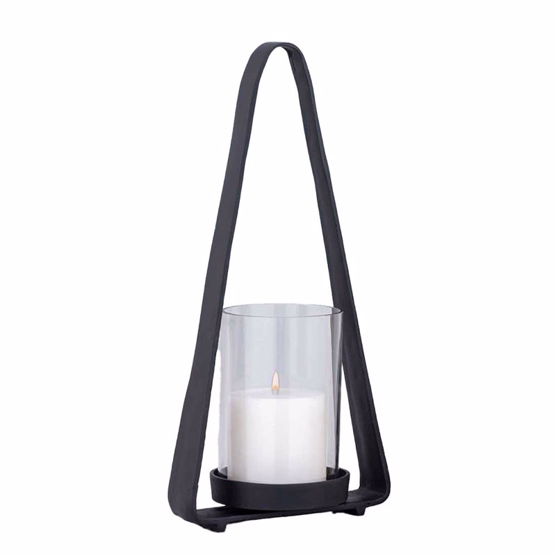 Liberta-Maison Luminous Φανάρι 49x14x23cm Αλουμίνιο Μαύρο Γυαλι 034382