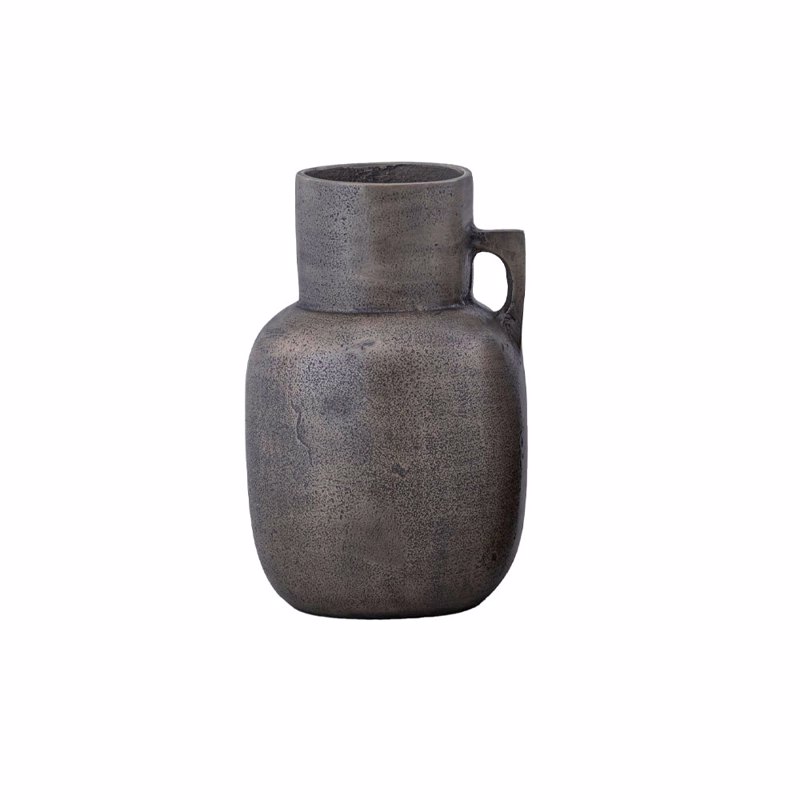 Liberta - Maison ALUGLOW Βάζο Αλουμινίου Γκρι Αντικέ Φ2