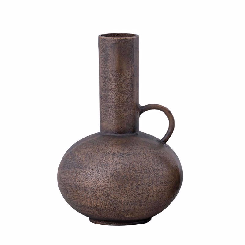 Liberta - Maison STEEL SHINE Βάζο Αλουμινίου Bronze Φ23x34cm 034400