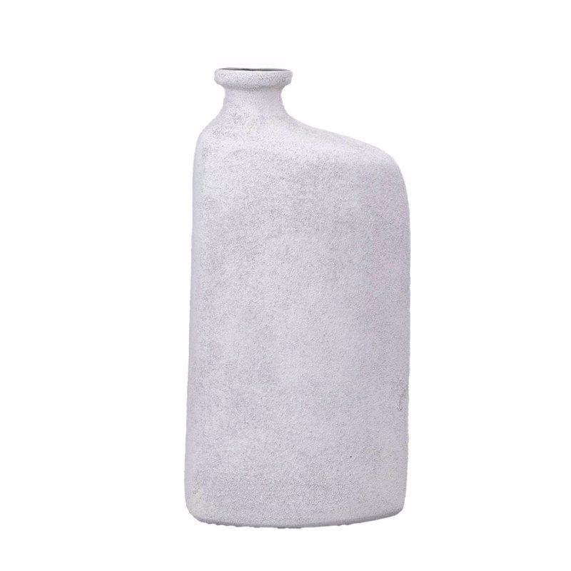 Liberta - Maison ESPRIT Βάζο Αλουμινίου Λευκό 17x14x36c