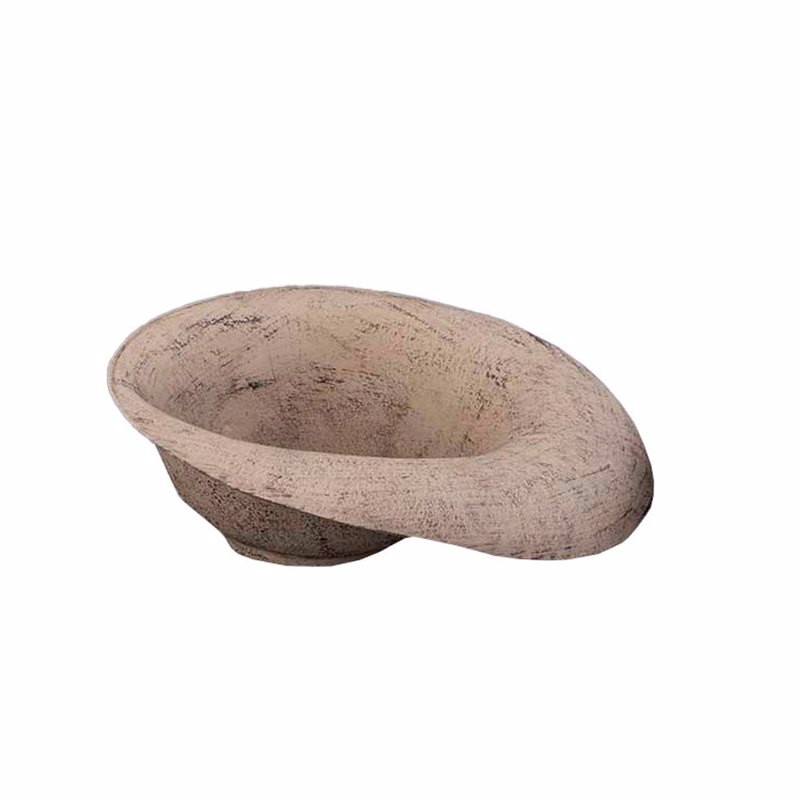 Liberta - Maison EARTH BOWL Μπωλ Αλουμινίου Καφέ 32x32x11cm 034429