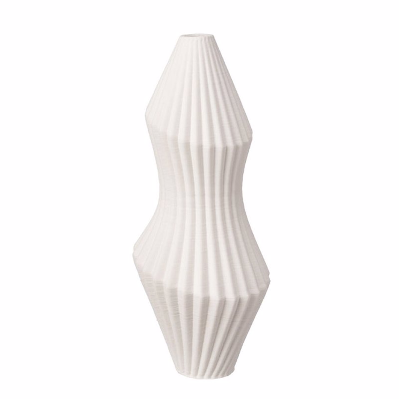 Liberta - Maison TESSELA Βάζο Κεραμικό Λευκό Φ11.5x26cm 034440