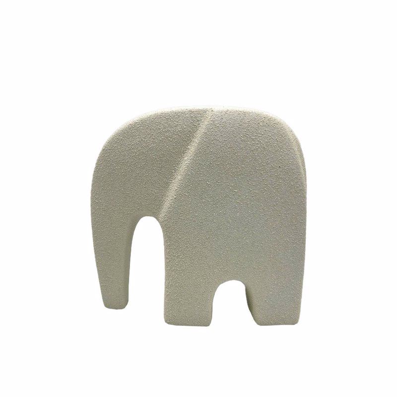 Liberta - Maison IVORY Διακοσμητικός Ελέφαντας Polyresin Λευκός 21x8.6x19.8cm 034476