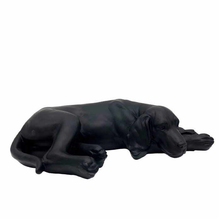 Liberta - Maison BULDON Diakosmitikos Skulos Polyresin Mavros 39.5x22.5x10.5cm 034485