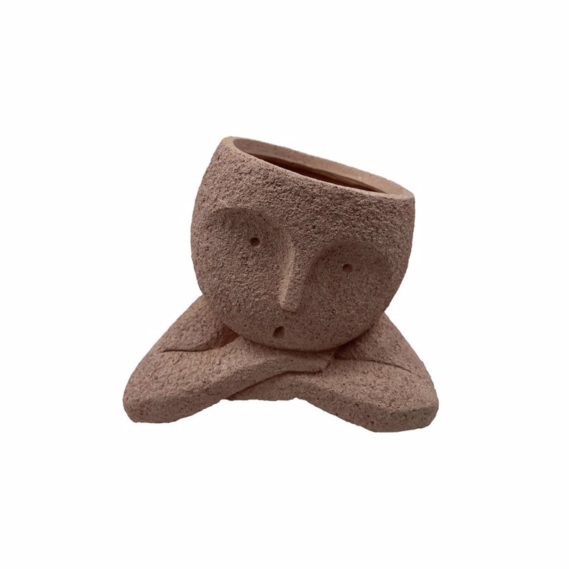 Liberta - Maison POLYFACE Βάζο Polyresin Terracotta 18x