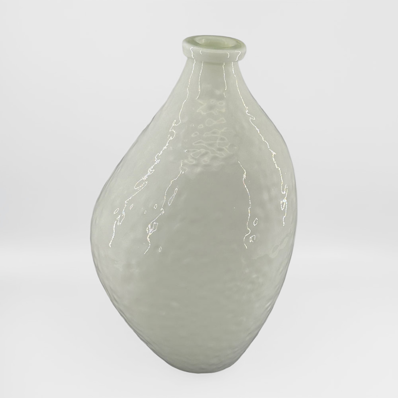 Διακοσμητικά Επιτραπέζια agiovlasitishome - ΣΗΜΑΝΤΙΚΟ: Σε περίπτωση διαφοράς τιμής από το κατάστημα ισχύει παντα και μόνο η τιμή του καταστήματος Liberta - Maison SPICE Βάζο Γυάλινο Λευκό Φ22x35.5cm 03