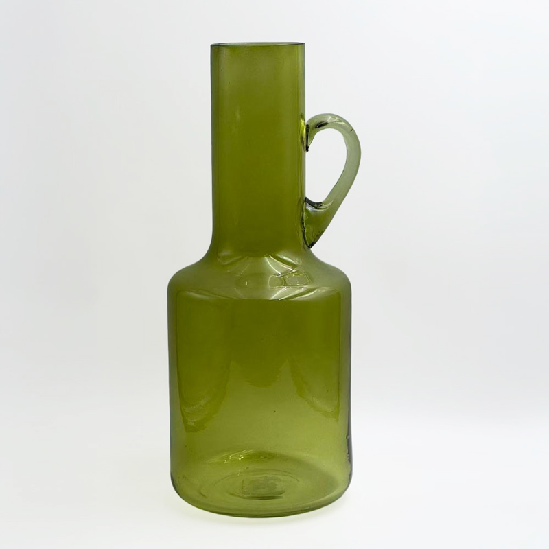 Liberta - Maison ARTISAN Βάζο Γυάλινο Πράσινο Φ14x35cm 