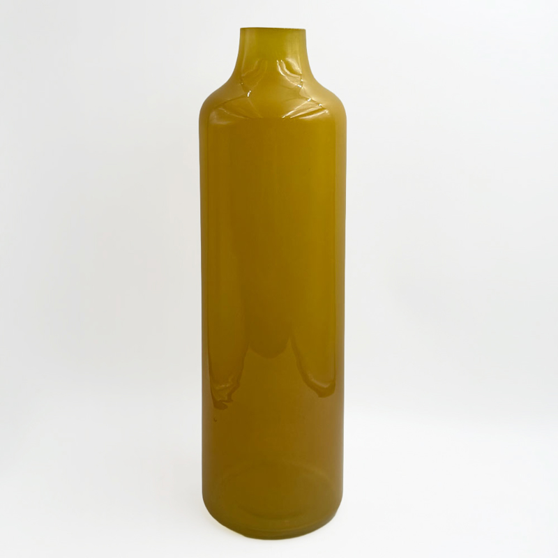 Liberta - Maison FINO Βάζο Γυάλινο Caramel Φ12x39.5cm 034545