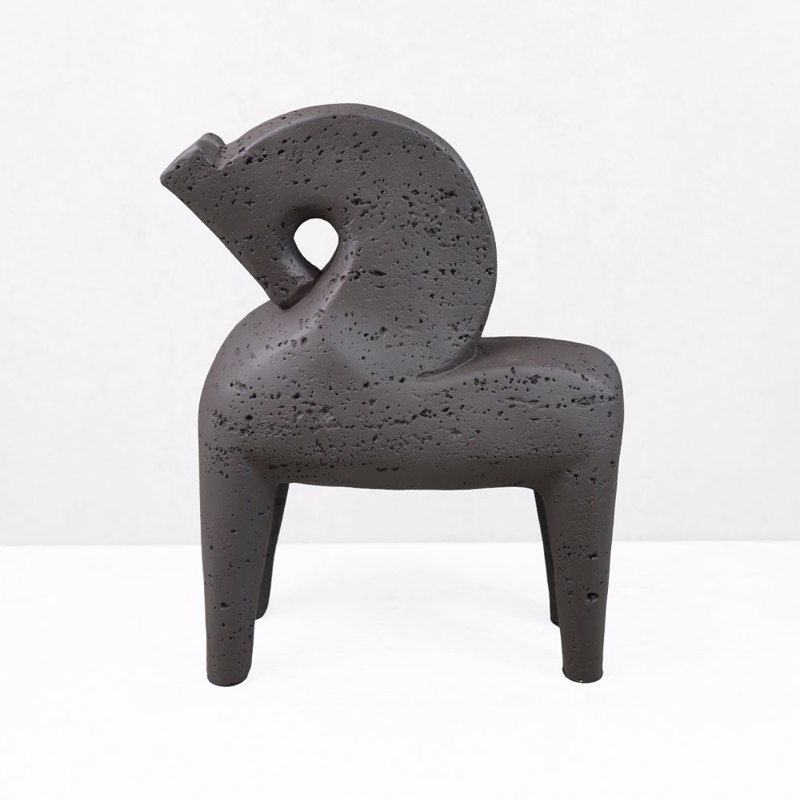 Διακοσμητικά Επιτραπέζια agiovlasitishome - ΣΗΜΑΝΤΙΚΟ: Σε περίπτωση διαφοράς τιμής από το κατάστημα ισχύει παντα και μόνο η τιμή του καταστήματος Liberta - Maison ARCHON I Διακοσμητικό Άλογο Resin Καφέ