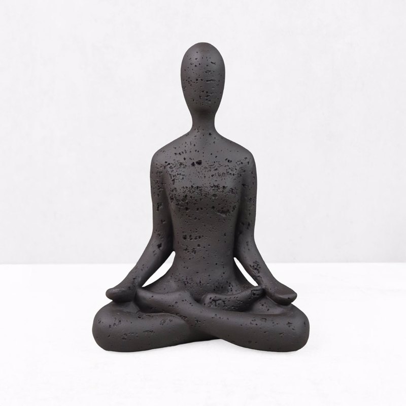 Liberta - Maison MORPH I Διακοσμητικό Σώμα Resin Καφέ Σ