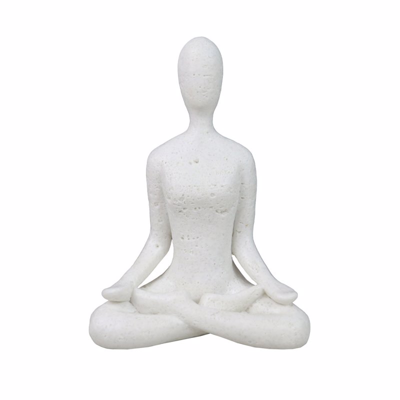 Liberta - Maison MORPH II Διακοσμητικό Σώμα Resin Λευκό 13x7.5x17.5cm 034633