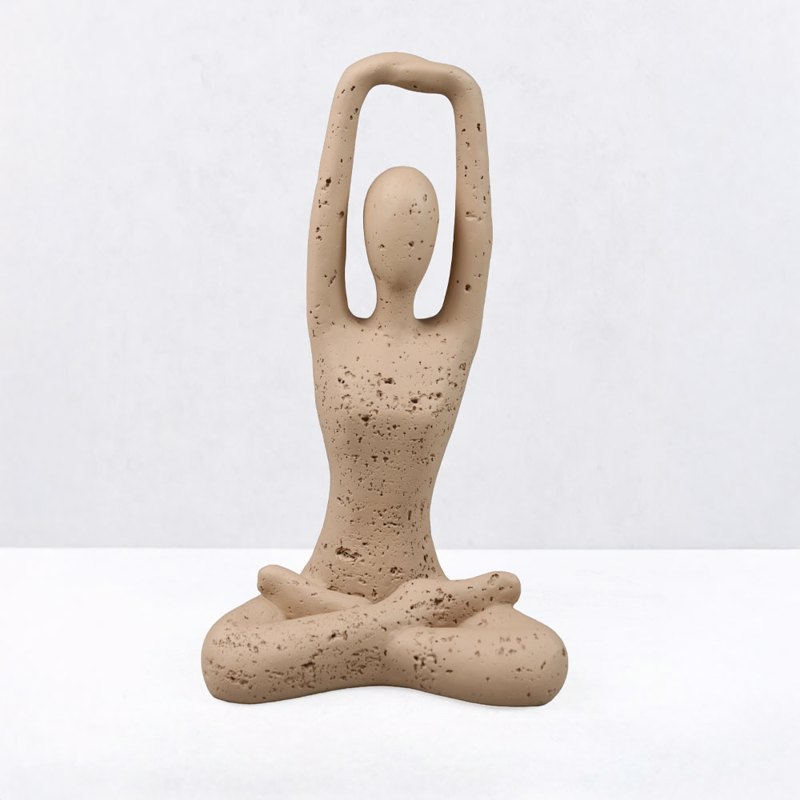 Liberta - Maison MORPH IV Διακοσμητικό Σώμα Resin Καφέ 12.5x8x21cm 034635
