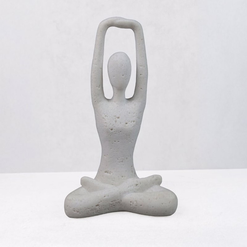 Liberta - Maison MORPH V Διακοσμητικό Σώμα Resin Λευκό 12.5x8x21cm 034636